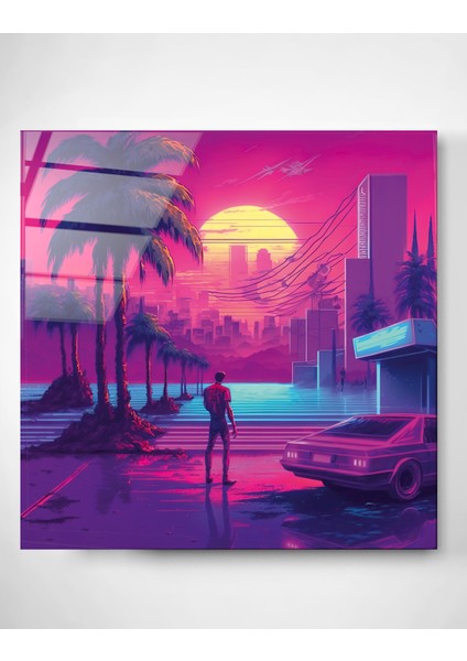 Neon Cam Tablo, Dekoratif Cam Tablo modelleri