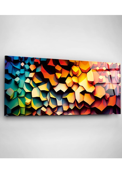 Renkli Soyut Cam Tablo, Dekoratif Cam Tablo fiyatları