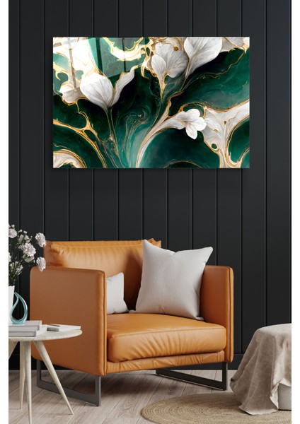 White And Green Cam Tablo, Dekoratif Cam Tablo fırsatları