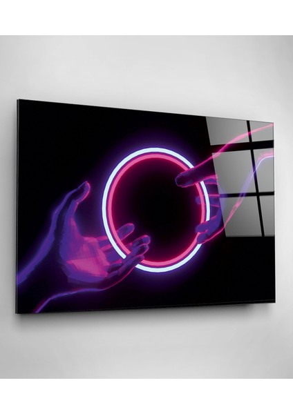 Neon El Cam Tablo, Dekoratif Cam Tablo modelleri