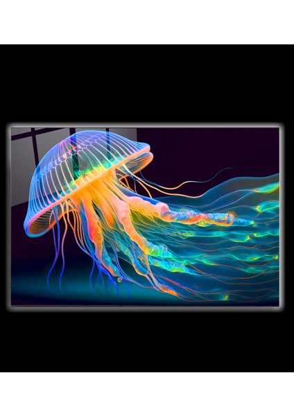 LED Aydınlatmalı Denizanası Cam Tablo, Işıklı Cam Tablo fırsatları