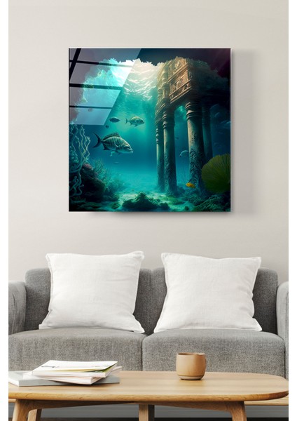 Sualtı Cam Tablo, Dekoratif Cam Tablo