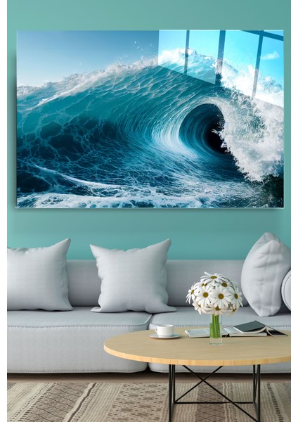 Dalga Cam Tablo, Dekoratif Cam Tablo