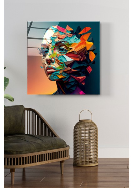 Fraktal Cam Tablo, Dekoratif Cam Tablo