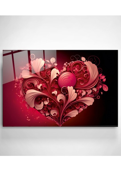 Kalp Cam Tablo, Dekoratif Cam Tablo fiyatları