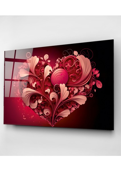 Kalp Cam Tablo, Dekoratif Cam Tablo indirimleri