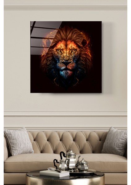 Aslan Cam Tablo, Dekoratif Cam Tablo