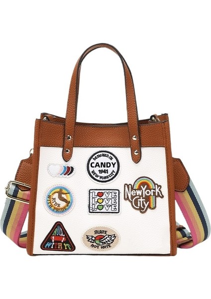 Avrupa ve Amerikan Moda Deri Yeni Çanta Yaz Omuz Crossbody Çanta Kadın Çanta (Yurt Dışından)