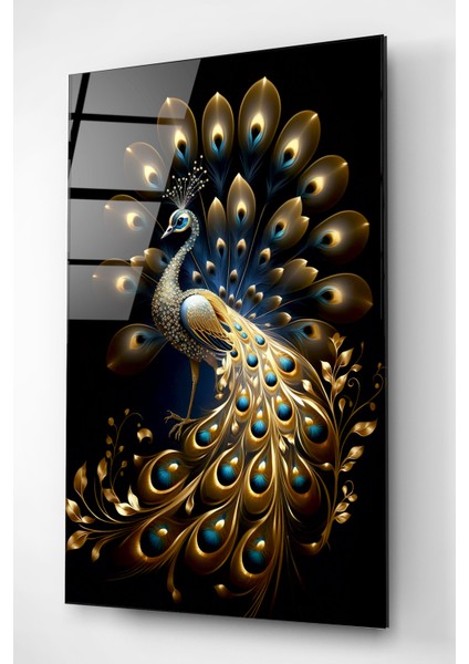 Tavus Kuşu Cam Tablo, Dekoratif Cam Tablo fırsatları