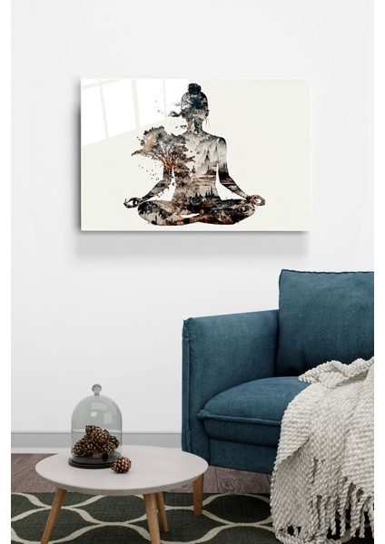 Yoga Cam Tablo, Dekoratif Cam Tablo
