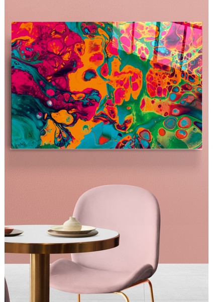 Soyut Cam Tablo, Dekoratif Cam Tablo