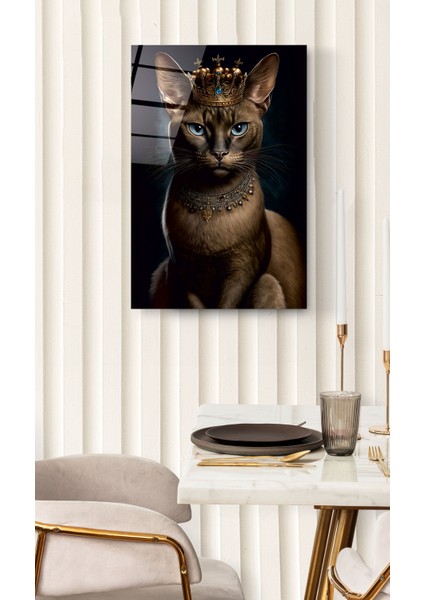 Kral Kedi Cam Tablo, Dekoratif Cam Tablo fırsatları