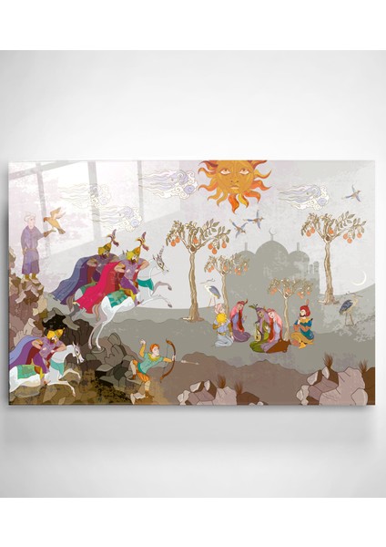 Islami Cam Tablo, Dekoratif Cam Tablo modelleri