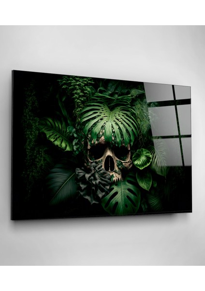 Skull Cam Tablo, Dekoratif Cam Tablo modelleri