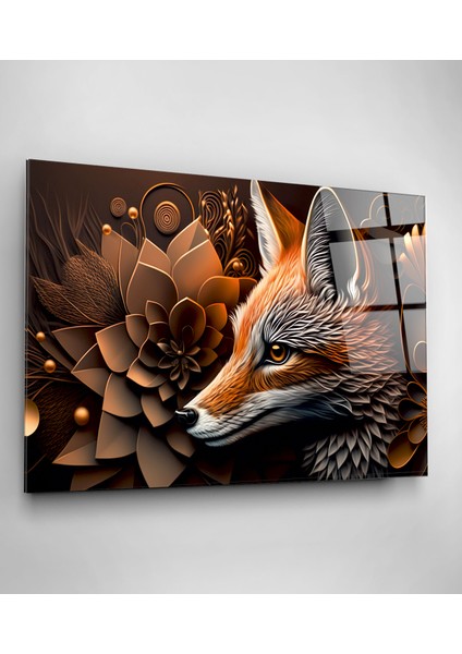 Tilki Cam Tablo, Dekoratif Cam Tablo fiyatları