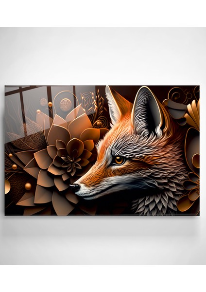 Tilki Cam Tablo, Dekoratif Cam Tablo modelleri