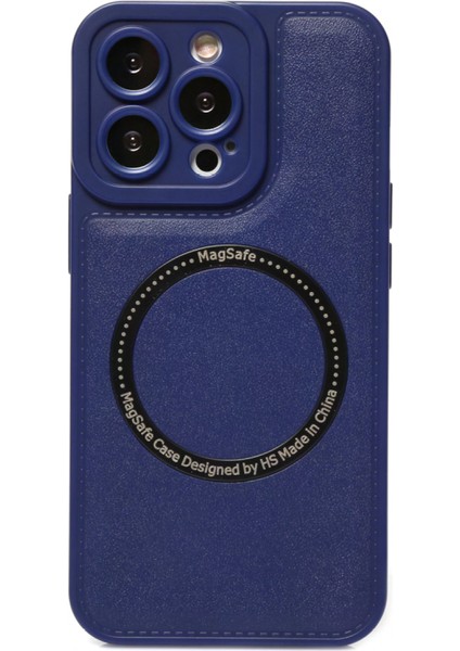 Iphone 11 Megsafe Deri Telefon Kılıfılacivert