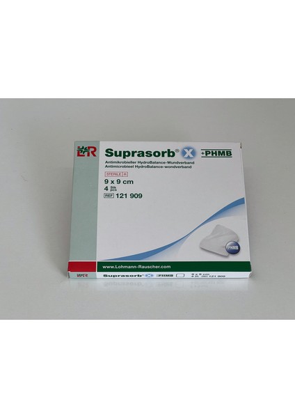 Suprasorb X+Phmb Hydrobalance Yara Örtüsü 9 x 9 cm