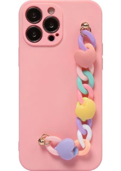 Iphone 11 Pro Max Kalpli Lansman Telefon Kılıfı Pembe