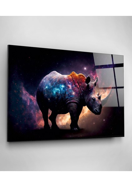 Gergedan Cam Tablo, Dekoratif Cam Tablo modelleri