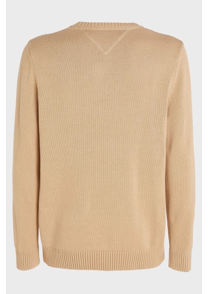 Organik Pamuklu Bisiklet Yaka Regular Fit Triko Kazak Erkek Kazak DM0DM11856 Ab0 indirimleri