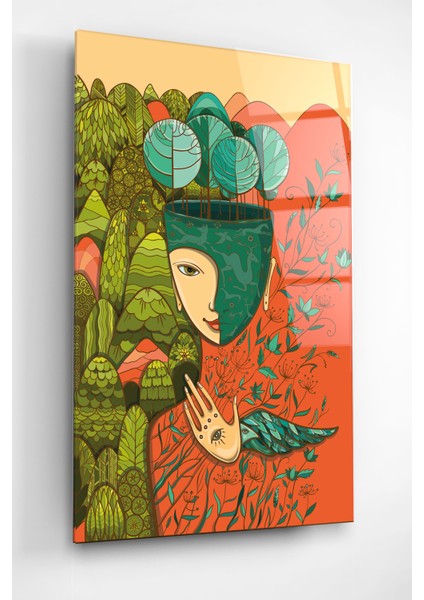 Soyut Cam Tablo, Dekoratif Cam Tablo modelleri