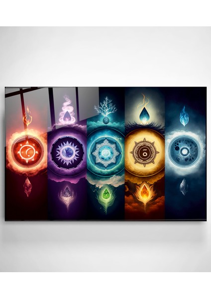 Mistik Enerji Cam Tablo, Dekoratif Cam Tablo fiyatları