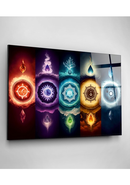 Mistik Enerji Cam Tablo, Dekoratif Cam Tablo modelleri