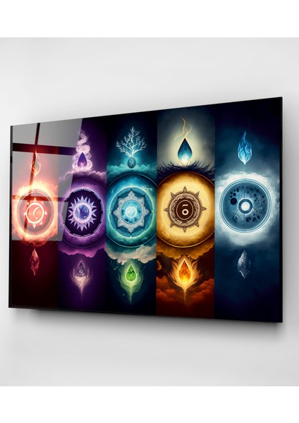 Mistik Enerji Cam Tablo, Dekoratif Cam Tablo indirimleri