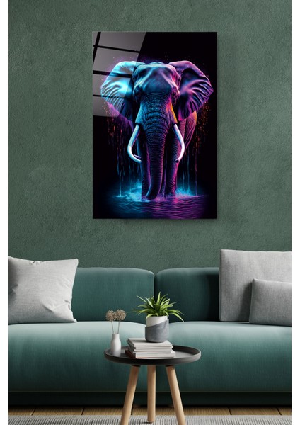 Neon Fil Cam Tablo, Dekoratif Cam Tablo modelleri