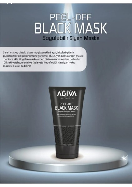 Soyulabilir Peel-Off Siyah Maske modelleri