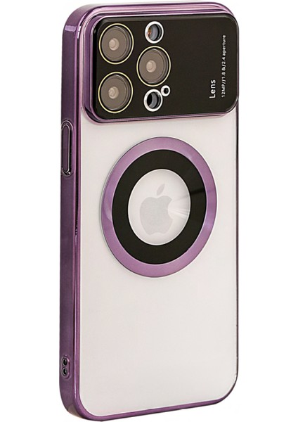 Iphone 11 Mika Kamera Korumalı Magsafe Telefon Kılıfı Derin Mor