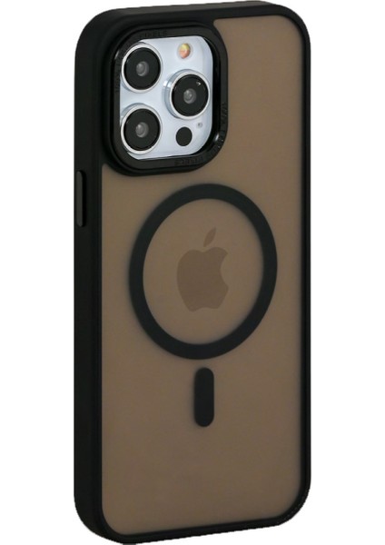 Iphone 13 Blue Sky Magsafe Kılıf Kapak Koruma Siyah