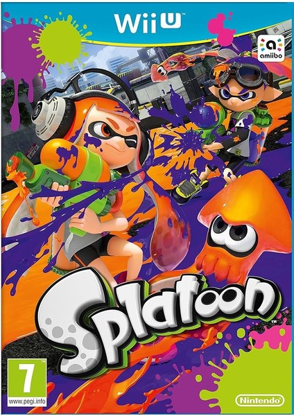 Nintendo Wii U Uyumlu Splatoon Orjinal Oyun
