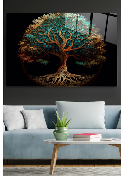 Ağaç Cam Tablo, Dekoratif Cam Tablo