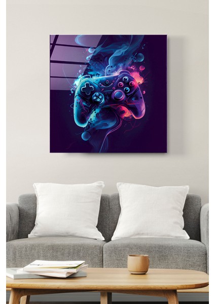 Joystick Cam Tablo, Dekoratif Cam Tablo