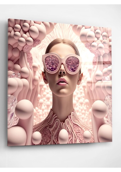 Fashion Girl Cam Tablo, Dekoratif Cam Tablo fiyatları