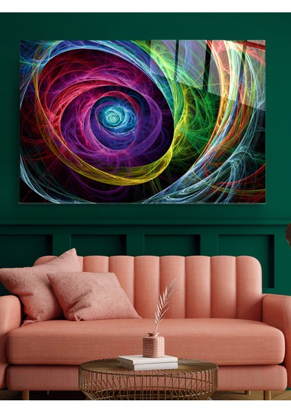 Colourful Cam Tablo, Dekoratif Cam Tablo