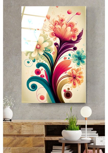 Çiçek Cam Tablo, Dekoratif Cam Tablo fiyatları