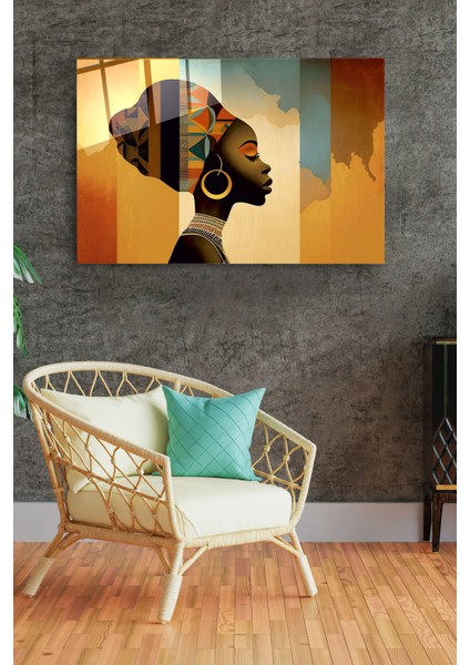 Afrikalı Kadın Cam Tablo, Dekoratif Cam Tablo fırsatları