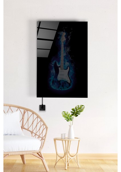 LED Aydınlatmalı Elektro Gitar Cam Tablo, Işıklı Cam Tablo fiyatları