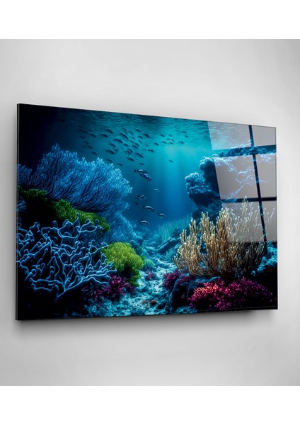 Okyanus Derinliği Cam Tablo, Dekoratif Cam Tablo modelleri