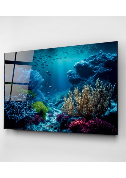Okyanus Derinliği Cam Tablo, Dekoratif Cam Tablo fırsatları