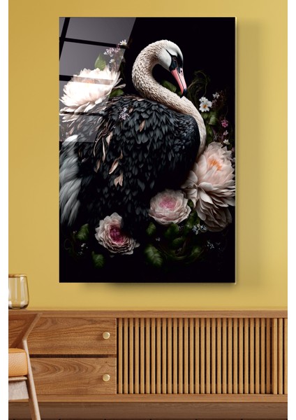 Kuğu Cam Tablo, Dekoratif Cam Tablo fiyatları