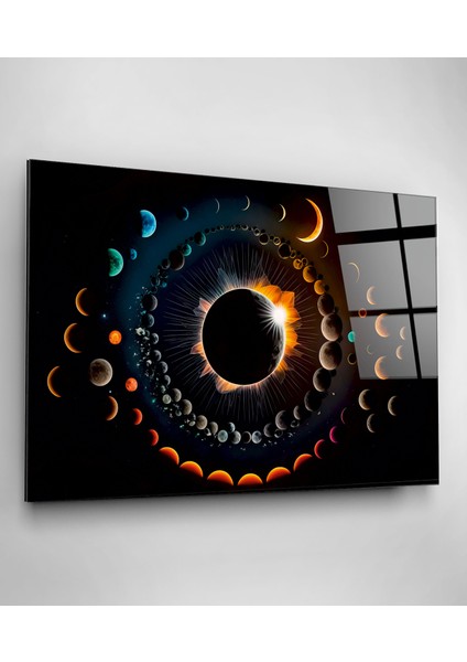 Ay'ın Evreleri Cam Tablo, Dekoratif Cam Tablo modelleri