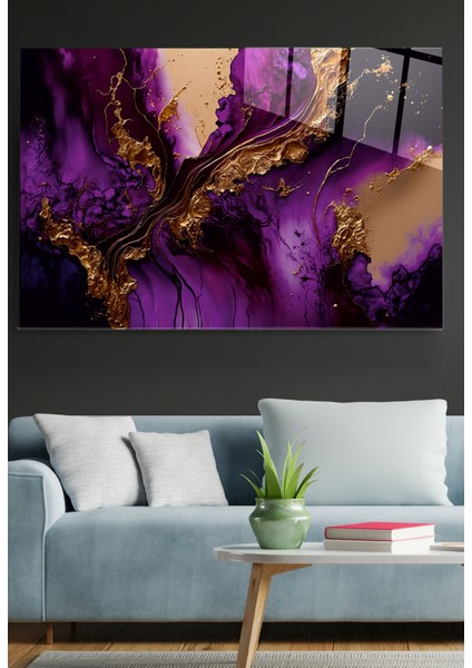 Soyut Cam Tablo, Dekoratif Cam Tablo