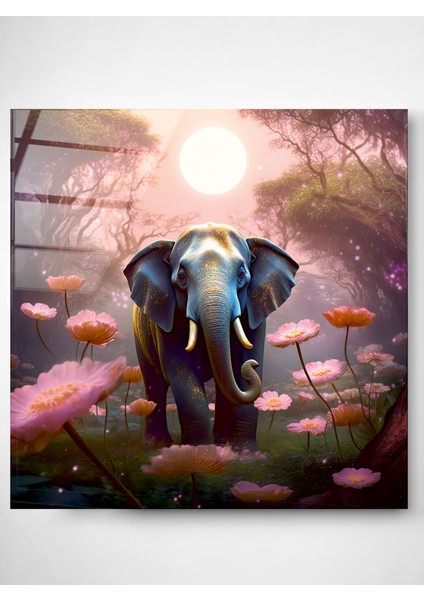 Fil Cam Tablo, Dekoratif Cam Tablo modelleri