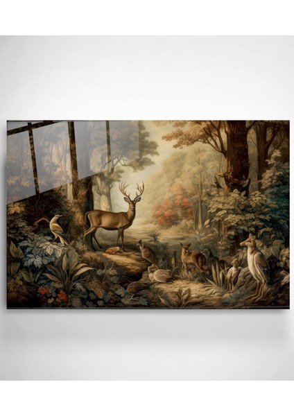 Hayvanlar Cam Tablo, Dekoratif Cam Tablo fiyatları