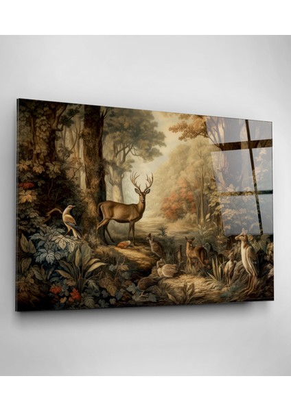 Hayvanlar Cam Tablo, Dekoratif Cam Tablo modelleri