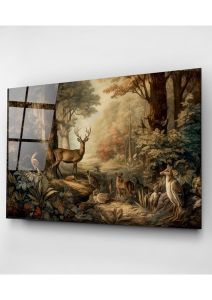 Hayvanlar Cam Tablo, Dekoratif Cam Tablo indirimleri